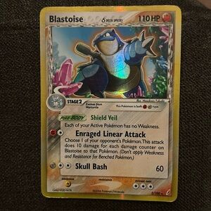 2006 Pokémon Card - Blastoise Delta Species Card